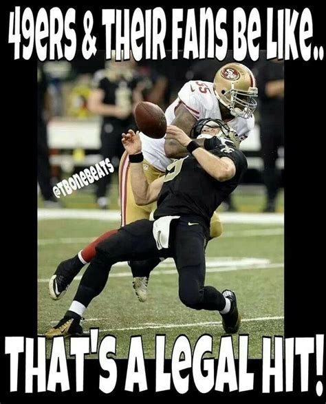 Hit on Brees, which busted his lip. | New orleans saints, Football ...