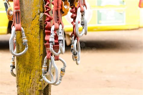 Zip-line gear stock photo. Image of mountaineer, gear - 12109280