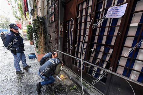 Scene Crime Officers Outside Gino Sorbillo Editorial Stock Photo - Stock Image | Shutterstock