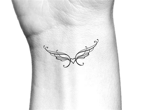 Ripped Fairy Wings Tattoo