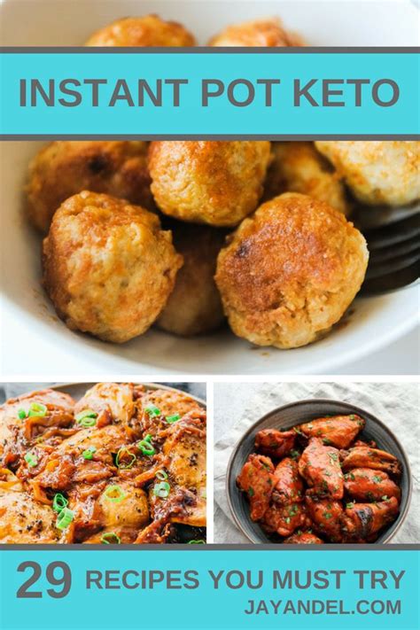 40 Easy Instant Pot Keto Recipes You Must Try | Food recipes, Keto recipes, Keto