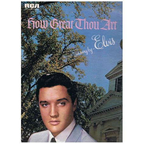 How great thou art as sung by elvis presley by Elvis Presley, LP with sonic-records - Ref:3042606828