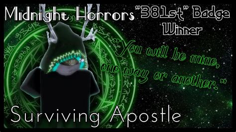 Surviving Apostle | Midnight Horrors - YouTube