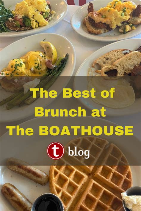 Brunch at The BOATHOUSE in 2021 | Brunch, Food, Brunch menu