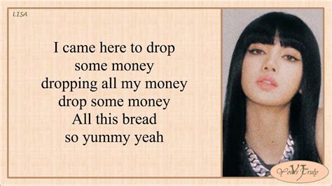 LISA - MONEY (Lyrics) in 2022 | Money songs, Money lyrics, Songs