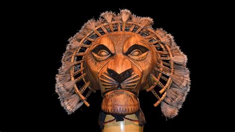 Mufasa Mask From The Lion King Musical Fondo de pantalla HD | Fondo de Escritorio | 1920x1080 ...