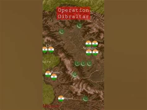 Operation Gibraltar. 1965 India Pakistan WAR - YouTube