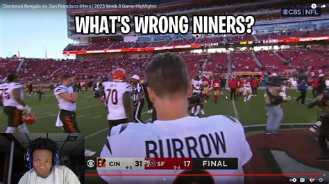 Reacting to Cincinnati Bengals vs San Francisco 49ers Game Highlights ...