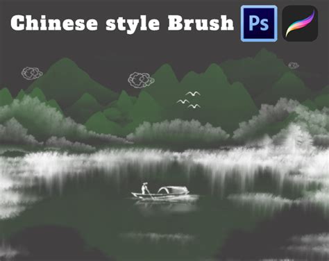 Chinese-style-Brushes by leisurely-clouds