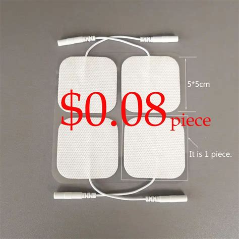 TENS unit Pads 5X5cm Replacement TENS Electrodes Pads TENS Pads TENS ...