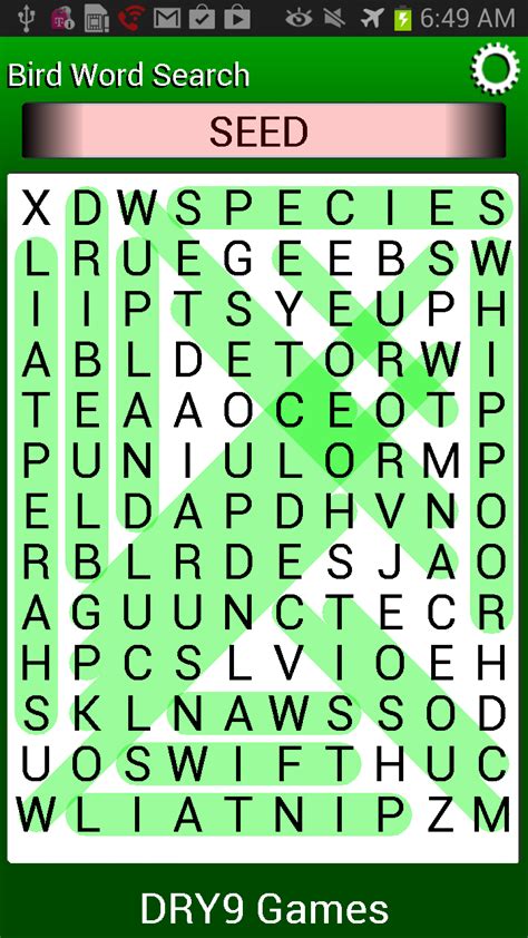 Bird Word Search - App on Amazon Appstore