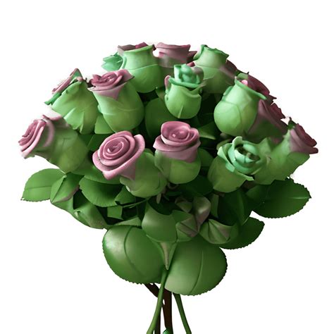 Beautiful Green Rose Bouquet · Creative Fabrica