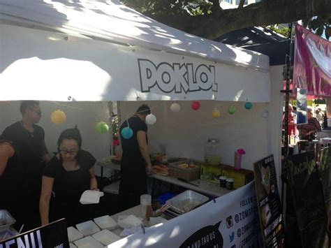 POKLOL Fusion Banh Mi Food Stall at Kirribilli Markets