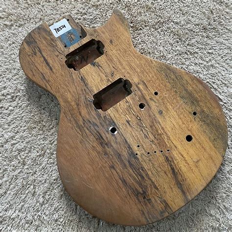 Les Paul LP Style Guitar Mahogany Body with Burl | Reverb Australia