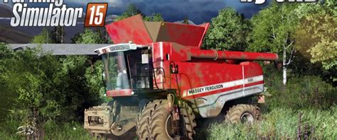 FS22: Combines & Excavators Massey Ferguson mods for Farming Simulator