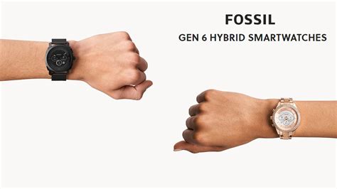 Fossil Gen 6 Hybrid smartwatch with 14 days battery life launched in ...