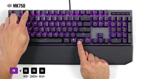 MK750 | How to Change Your Color Selection - YouTube