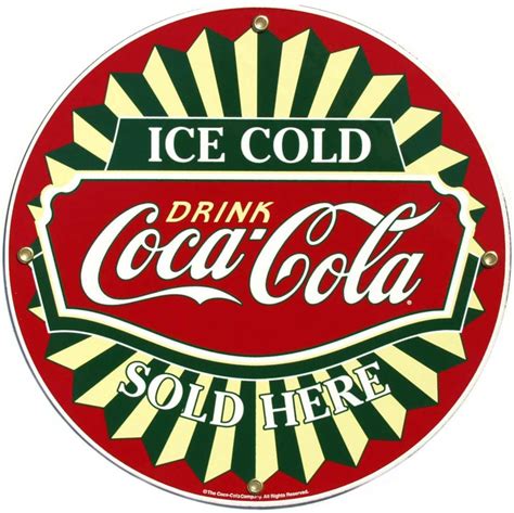 vintage coke signs | ... Signs Americana | Soda Tin Sign | Automotive Tin Signs | Vintage Tin ...