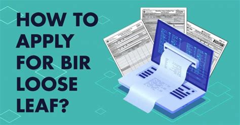 How to apply for BIR Loose Leaf? | QNE Software Philippines, Inc.