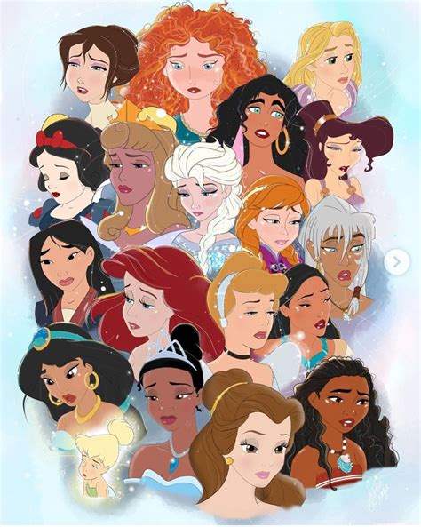 Artist reimagines disney princesses moments before their happy endings ...