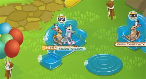 Animal Jam: Animal Jam - (Parties) - Bounce House Party