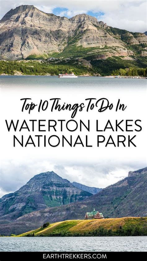 Explore the Beauty of Waterton Lakes National Park