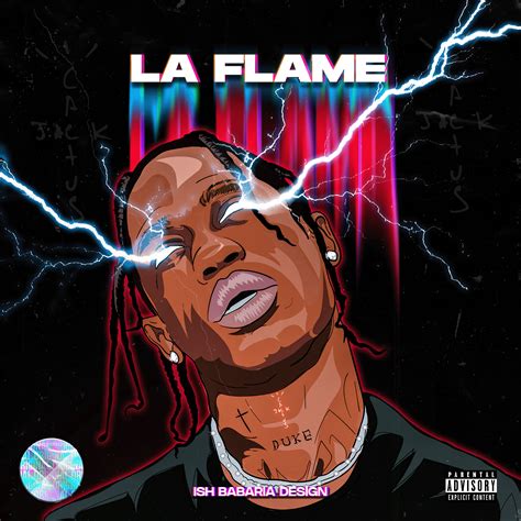 LA FLAME COVER ART on Behance