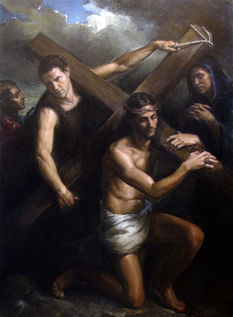 Jesus Carrying the Cross | Jesus, Catholic art, Sacred art