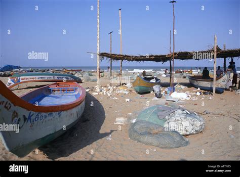 Marina Beach, Chennai, (Madras) one of the longest city beaches in Asia ...