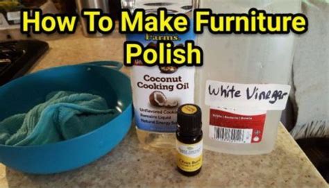 How To Make Furniture Polish — Info You Should Know