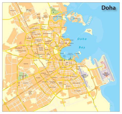 Qatar - Doha - maps