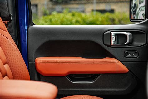 Orange Edition Of Jeep Wrangler JL 2 Door Leather Interior | Kahn - Project Kahn