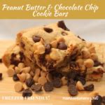 Peanut Butter & Chocolate Chip Cookie Bars (Freezer Friendly!) - Mom Saves Money
