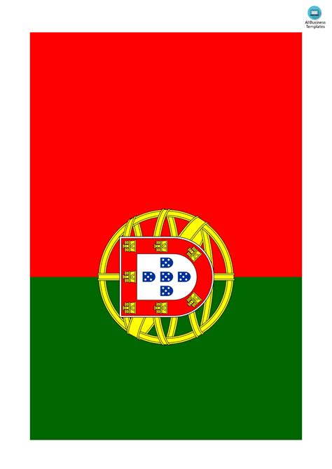 Portugal Flag | Templates at allbusinesstemplates.com