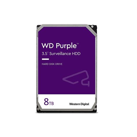 مشخصات، قیمت و خرید هارددیسک اینترنال وسترن دیجیتال مدل Purple WD84PURZ ظرفیت 8 ترابایت
