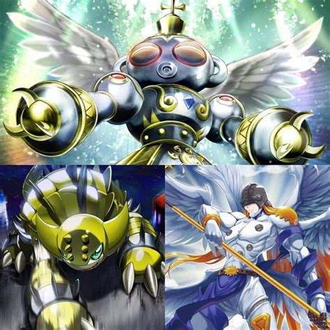 Shakkoumon (Digievolução DNA de Ankylomon e Angemon/Fase Kanzen-tai) | Digimon wallpaper ...
