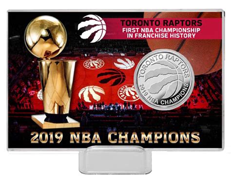 Toronto Raptors 2019 Championship Coin & Plaque | Zephyr Epic