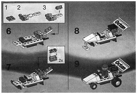 Sample sheet of instructions from a LEGO model (© LEGO Group, Enfield,... | Download Scientific ...