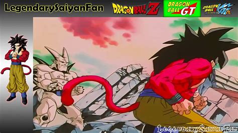 Goku And Vegeta Super Saiyan 4 Vs Omega Shenron