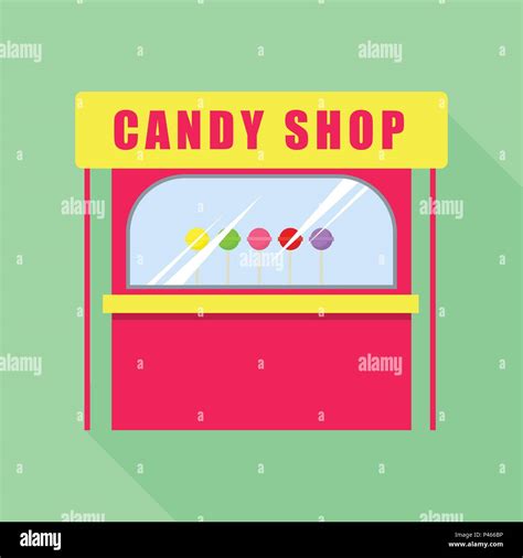Bright house shop front Stock Vector Images - Alamy