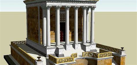 Reconstruction of temple of divine Caesar « IMPERIUM ROMANUM