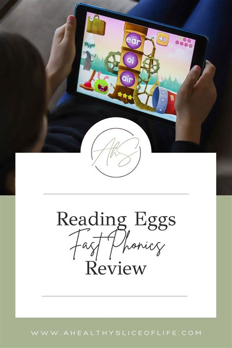 Reading Eggs Fast Phonics Review - A Healthy Slice of Life