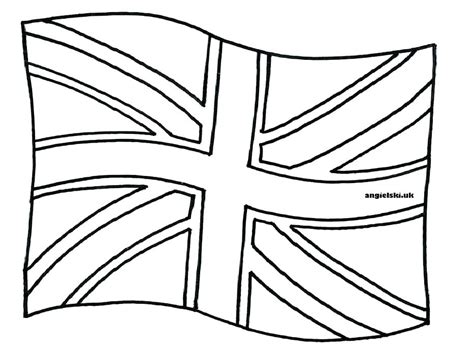 Uk Flag To Colour