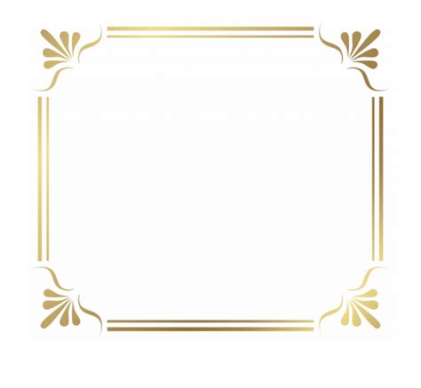 Modern Bordre Frame Border Png Image Gallery - Clip Art Library