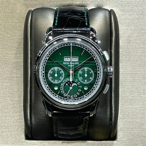 Patek Philippe Green Dial Perpetual Calendar Chronograph... for C ...