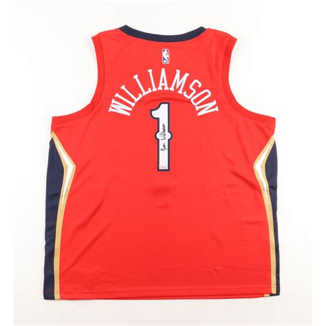 Zion Williamson Signed Pelicans Jersey (Fanatics) | Pristine Auction