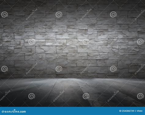 Old Interior with Brick Wall Stock Image - Image of floor, country ...