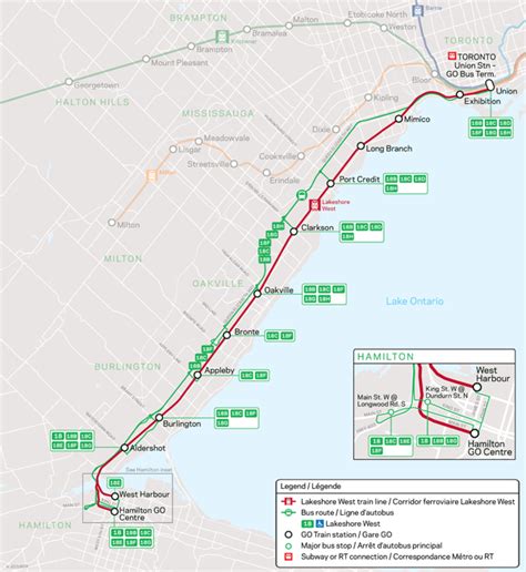 Transit Toronto Image: Lakeshore GO 99 - Map 20170626-1a