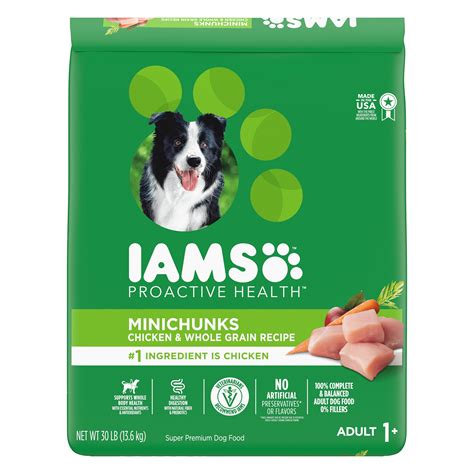 IAMS™ Proactive Health Adult Dry Dog Food - High-Protein, Mini Chunks ...