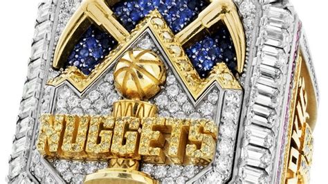 Here's a close look at the Denver Nuggets' championship rings | 9news.com